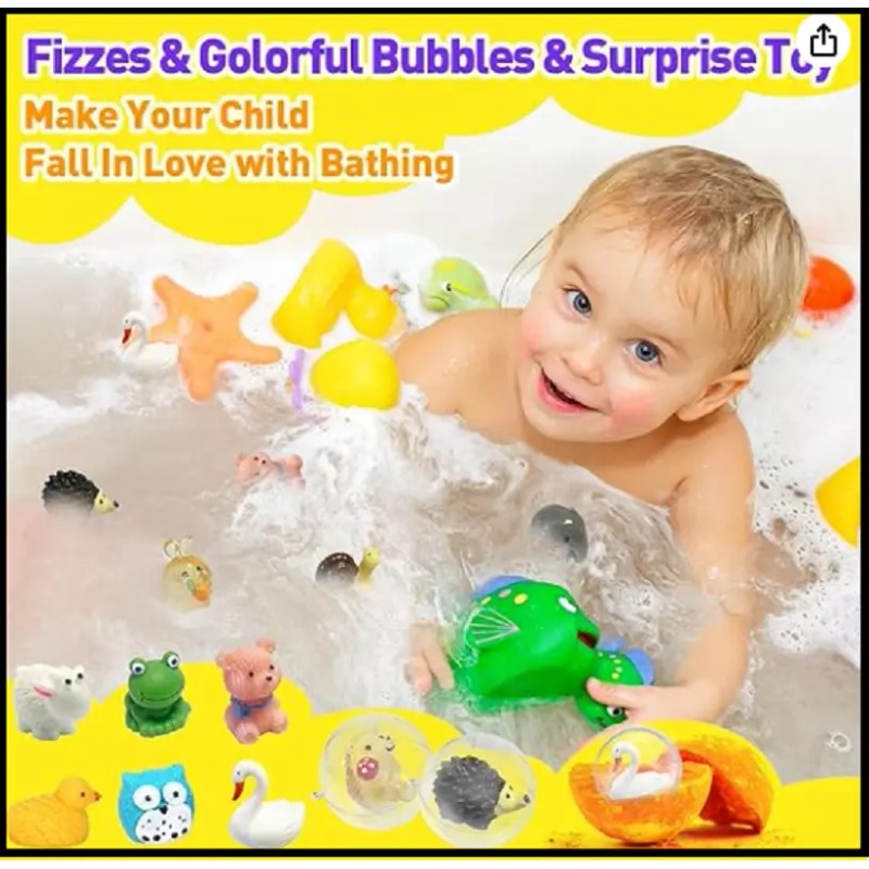 Lisotera Bath Bombs for Kids 12Pcs Bath Bombs with Surprise