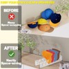 2Pcs Hat organizer for Baseball Caps, 14 Ball Cap Storage