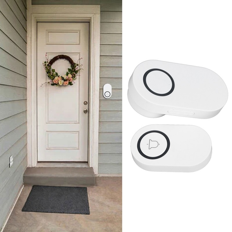 Self Generating Wireless Doorbell IP65 Waterproof Self Powered Doorbell with
