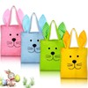 Scinzene Easter Bags Set of 4, Easter Bags with Rabbit