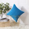 Artscope Cozy Striped Corduroy Pillow Covers Super Soft Decorative Square