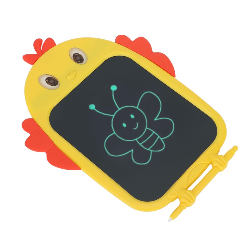8.5in Children Drawing Board Chicken Shaped LCD Painting Writing Tablet