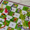 Snakes and Ladders Board Game, Traditional Game for Kids &