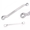 SEIWEI Double Ring Spanner, 8mm x 10mm, Polished Chrome Vanadium