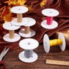 PH PandaHall 16 Sets Empty Paper Thread Spools Wire Weaving
