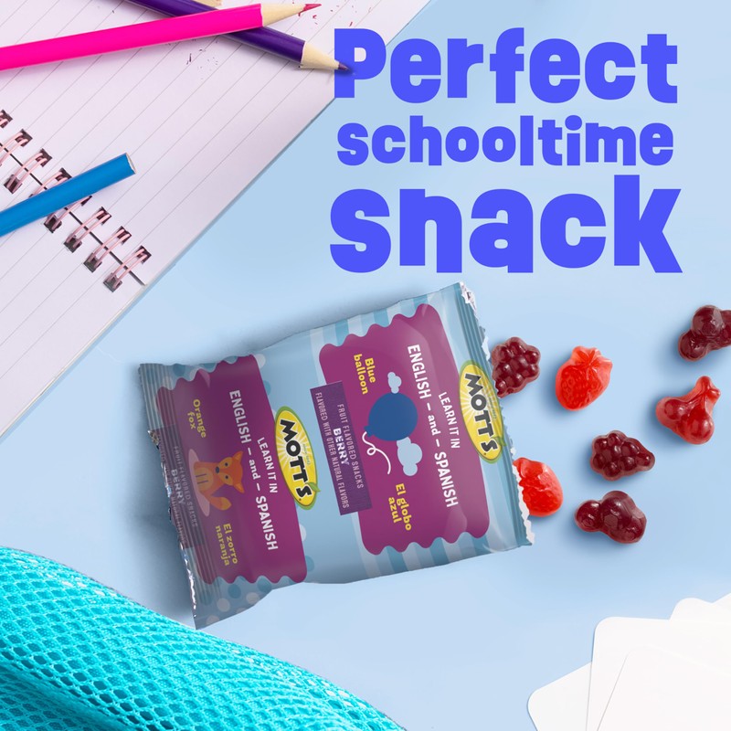 Mott's Fruit Flavored Snacks, Berry, Gluten Free Snack, Family Pack,