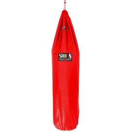 SHIHAN POWER SPORTS Boxing Bag Cover (RED) Waterproof 5-6ft & 24inch Diameter Large Bag punch bag Outdoor Protection for your boxing Bag, Ideal for freestanding boxing bags