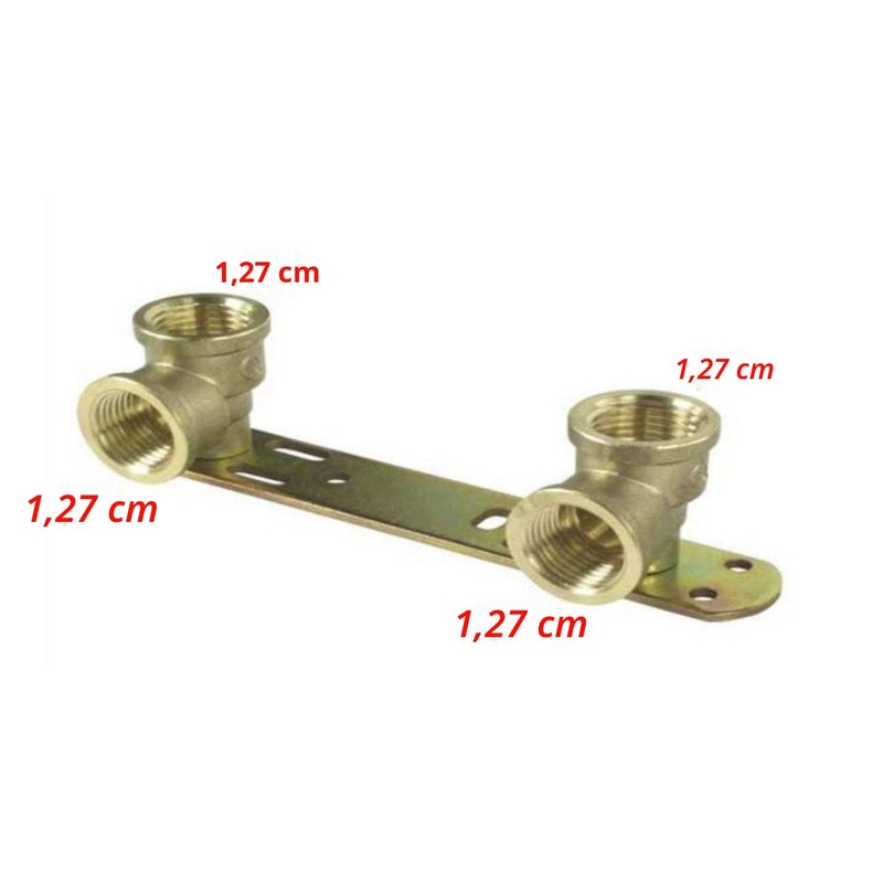Wärmer System Concealed Shower Bracket / Length - 150mm Thermostatic