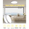 4Pack 12 Inch Dimmable LED Flush Mount Ceiling Light Panel,24W