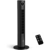 Tower Fan for Bedroom,90° Oscillating Fan with 12H Timer,37”Stand