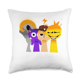 Horror Sprunky Melodies Retake| Sun Tree Durple Tunner Simon Throw Pillow