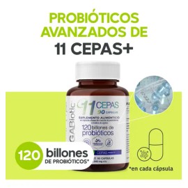 MEGABIOTIC | Probióticos Ultra Potentes 120 Billones CFU | 90 Cápsulas | 11 Cepas + Prebióticos Naturales (Inulina de Agave y Aloe Vera) | Liberación Inmediata | Sin Refrigeración | Gluten-Free | Alta Eficacia Digestiva