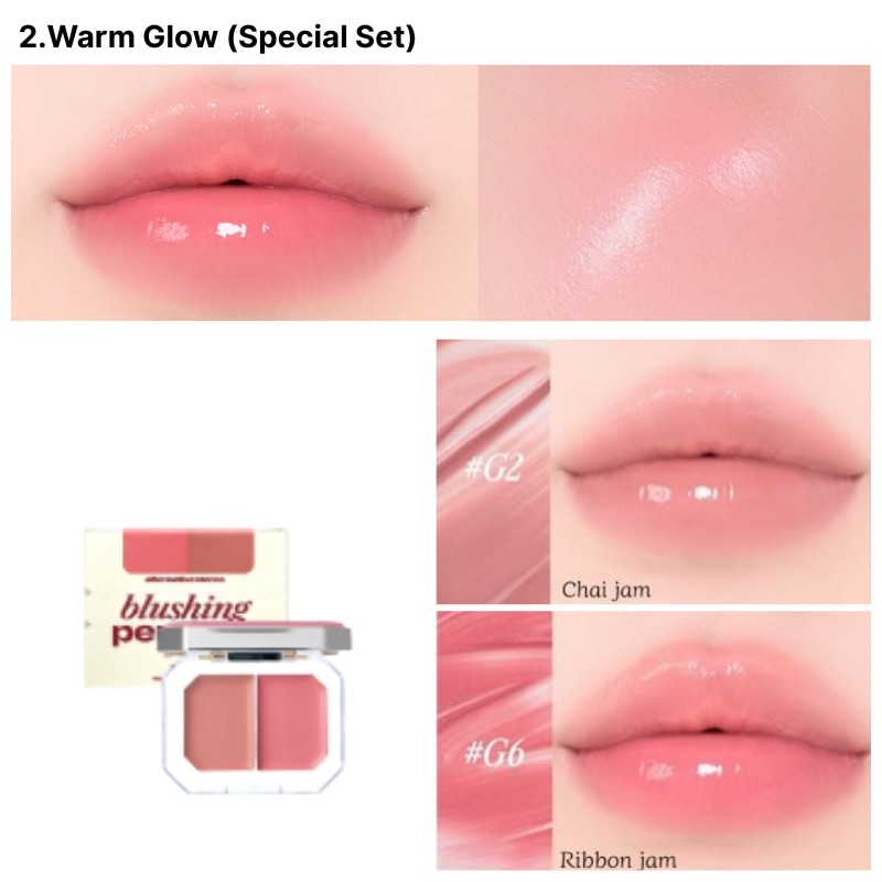 ALTERNATIVE STEREO Blushing Pendant Special Set 3~4items, Color:Cool Velvet (Special