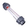 300-3000L H Plastic Tube Water Rotator Meter LZS-25 Fluid Flow