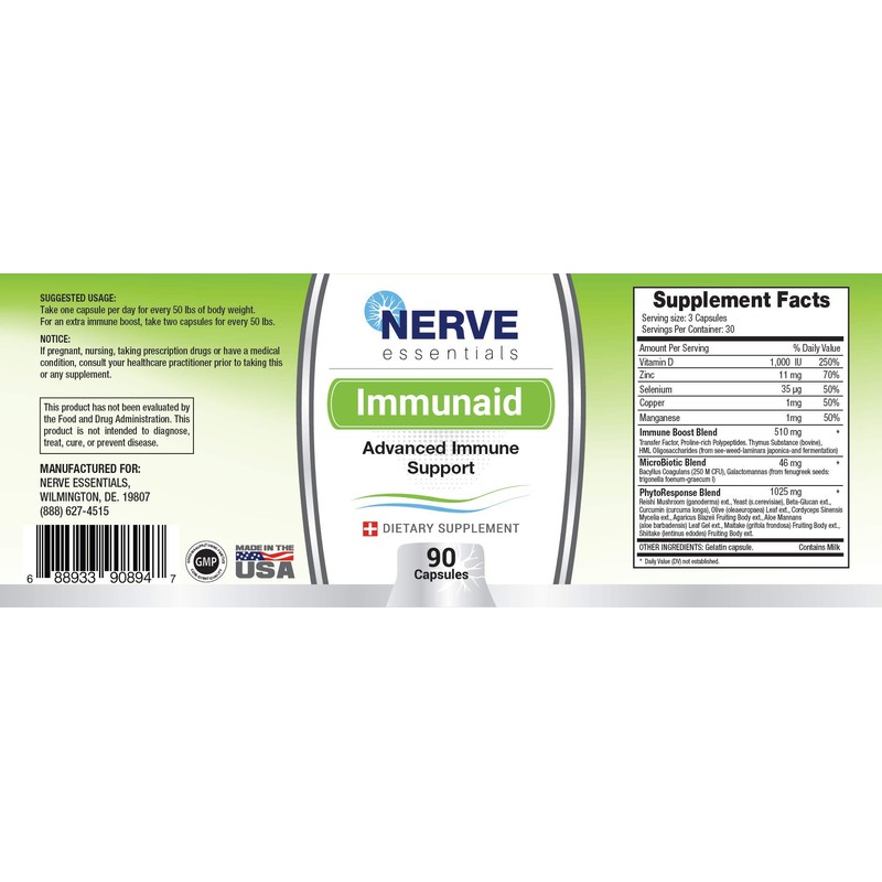 Immunaid, Boost Immune System with Essential Minerals and Herbs