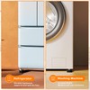 shouwuhho 9 Pack Furniture Risers Adjustable Bed Risers Heavy Duty