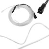 X AUTOHAUX 3 Meter/10ft Neon EL Wire Strip Ice Blue
