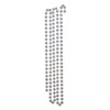 Kurt S. Adler 15-Foot Clear Iridescent Bead Garland