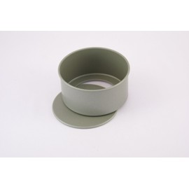 Fuji Horo 33255 Bakeware, Easy Removal From Mold, Decoration, Removable Bottom, 4.7 inches (12 cm), Gray