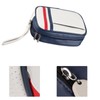 PU Leather Golf Ball Pouch Bag Tee Holder Handbag Storage