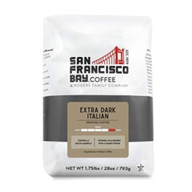 SF Bay Coffee Extra Dark Italian 28 oz Bag, Ground Dark Roast
