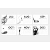 2026 Monthly Minimalist Office Desk Calendar - Annual 12 Month