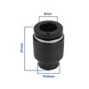 OTOTEC Pack of 10 8 mm Outer Diameter Push-to-Connect Connector