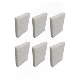 HASMX Replacement Humidifier Filter Wick for Lasko Natural Cascade THF-8 THF8 L8, 11-7/8" L x 8-1/4" W x 1-15/16" T, 6-Pack