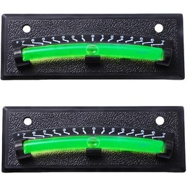 RV Level Bubble - Graduated Scale Stick On Leveling System | High Visibility Bubble for Camper, Trailer, Caravan & RV - Precision Adhesive Mounted Level 2 Pack