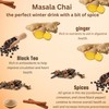 Organic Masala Chai Black Tea Loose Leaf, 2.5 Oz Resealable