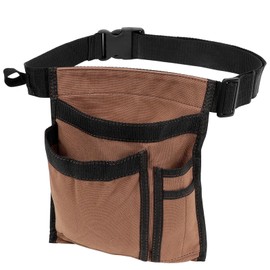 JOINDO 5-Pocket Tool Belt for Men, Durable Canvas Construction, Adjustable Belt, Utility Pouch for Husband, Dad, Son, and Handyman
