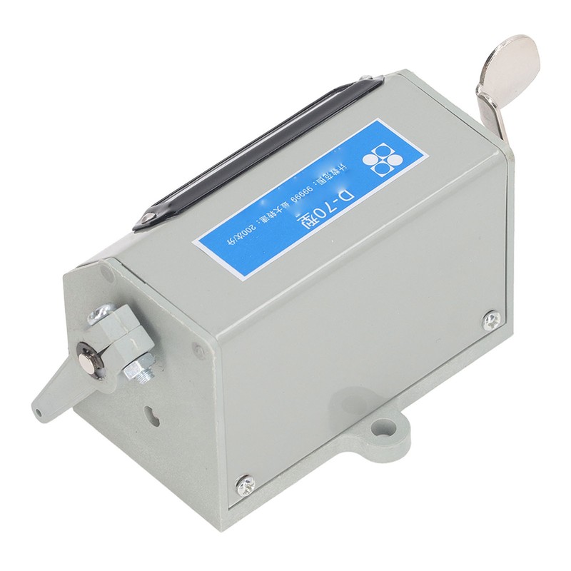 Pull Counter 5 Digit Mechanical Resettable Manual Stroke Tally Accurate