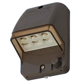 Panasonic WK21139A Full Waterproof Outlet with Earth Terminal, For 3 Exposure/Embedded Use, Brown