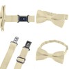 MASADA Father-son bow tie tied and adjustable length in matching