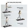 FITMIND Walking Pad Treadmill for Home Office,2 in 1 Under