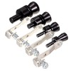 C-FUNN Black Exhaust Fake Turbo Pipe Silencer Blow Valve Bov-L