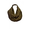 Anytime Scarf Army Green Women's Chunky Cable Knitted Infinity Loop
