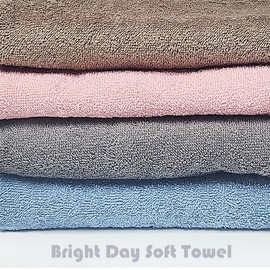 Towel 21 count face towel 1P washcloth face towel shower towel brown 2ea