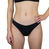 MYLILY Period Bikini Bottoms for Women V-Shape Period Swimwear for