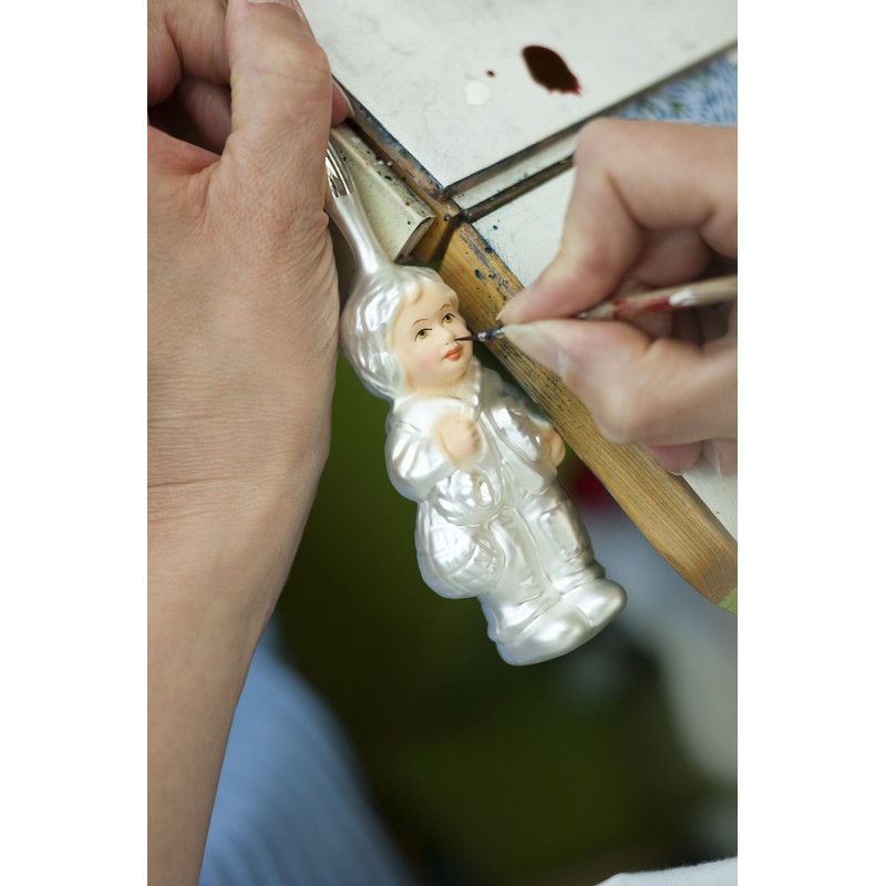 Christmas Tree Baubles with Angel on A Cloud 11 CM