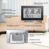 Snblzhef Temperature and Humidity Sensor Digital Thermometer Indoor Hygrometer Temperature