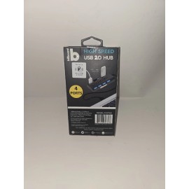 Billboard USB 2.0 High Speed 4-Port Splitter Hub NEW Multi Plug Travel Must TX