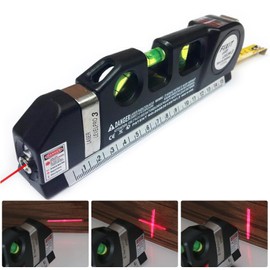 OFKPO Tape Rulers Multipurpose Tape Measure Line Adjusted Standard and Metric Rulers Detector Tool