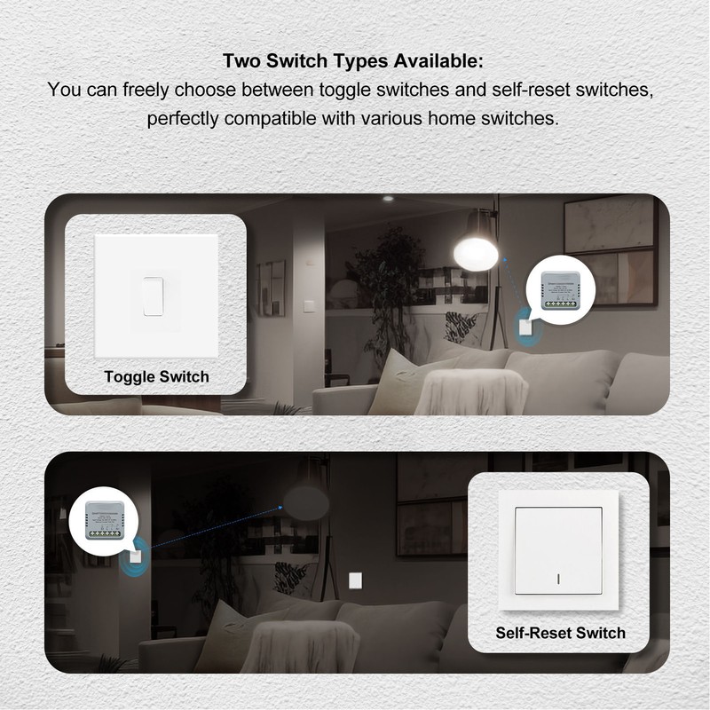 Smart Relay Switch Module for Zigbee for Tuya App Remote
