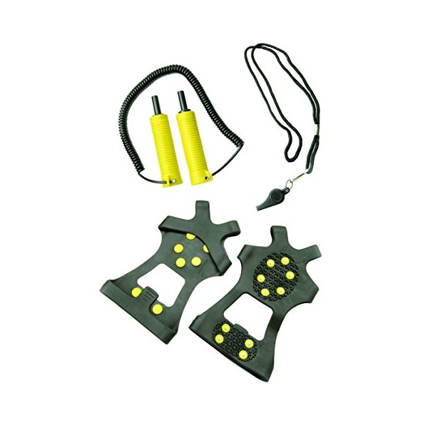 Frabill Ice Safety Kit, Black and Yellow