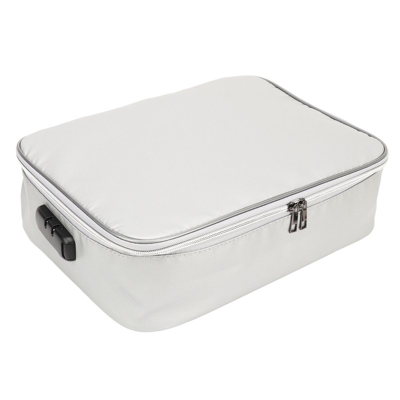 File Organizer Bag Fireproof Waterproof Multi Layer Document Organizer File