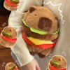 CHDBLOCK Hamburger Capybara Cute Capybara Stuffed Animal Capybara Plush Toys