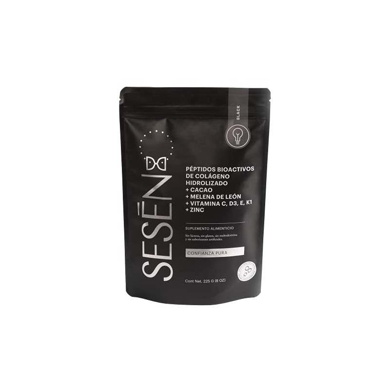 SESĒN | Colágeno Black Grass Fed 225g | Colágeno +