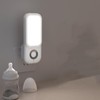 LIWEARE LED Induction Night Light Intelligent Wireless Charging Plug-In Gang