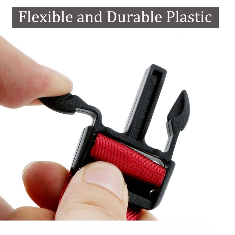 Plastic Buckle 1 1/2 Inch - Double Adjustable Quick Side